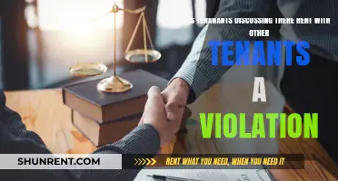 Is Discussing Rent with Fellow Tenants a Lease Violation?
