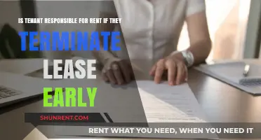 Early Lease Termination: Tenant's Rent Responsibility Explained