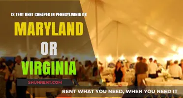 Tent Rental Costs Compared: Pennsylvania, Maryland, or Virginia?