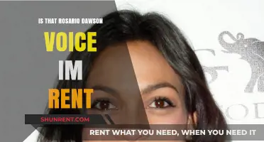 Is That Rosario Dawson's Voice in Rent? Unraveling the Mystery