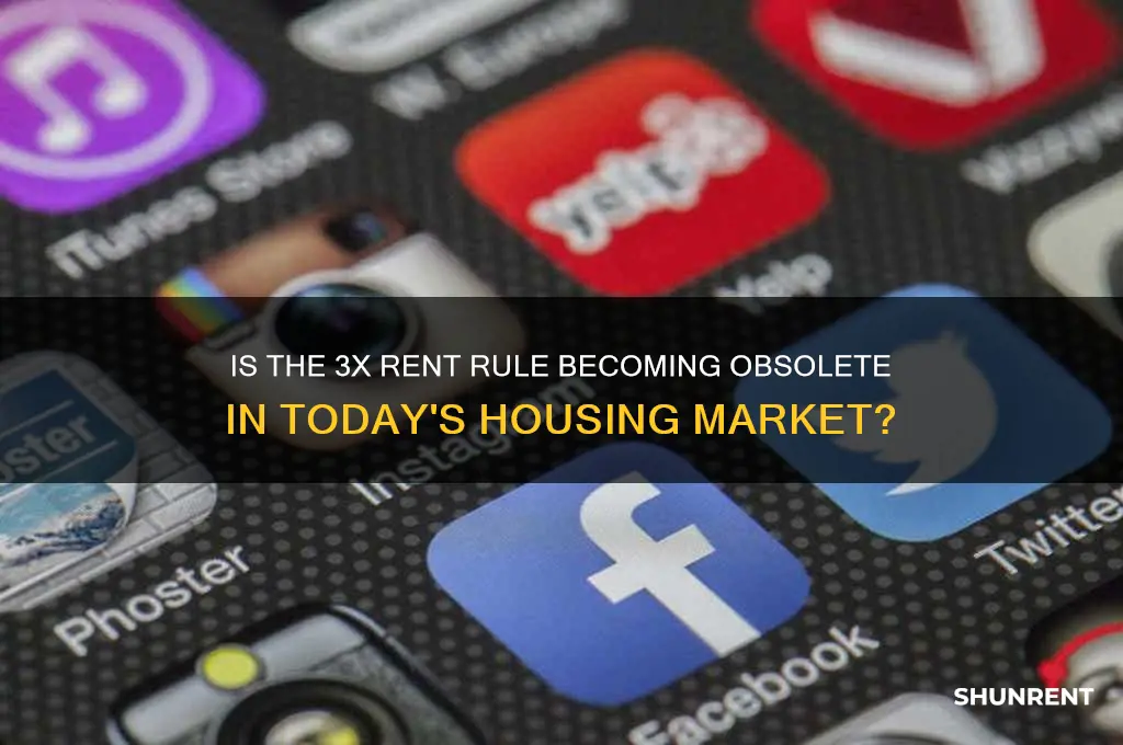 is the 3x rent rule going away