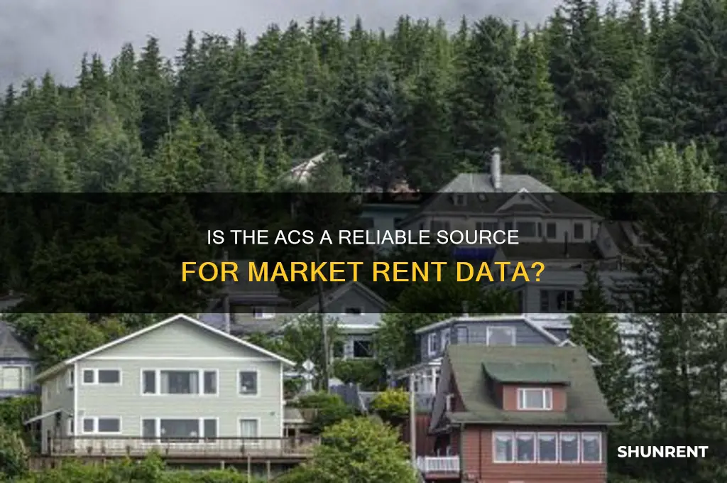 is the acs reliable as related to market rents
