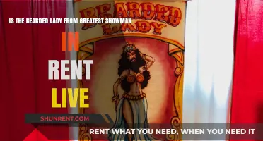 Bearded Lady's Surprising Connection: Greatest Showman Meets Rent Live