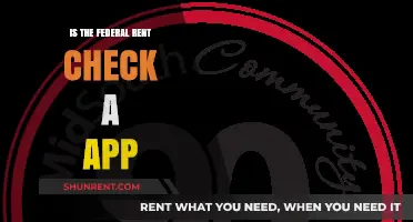Is the Federal Rent Check Available as a Mobile App?