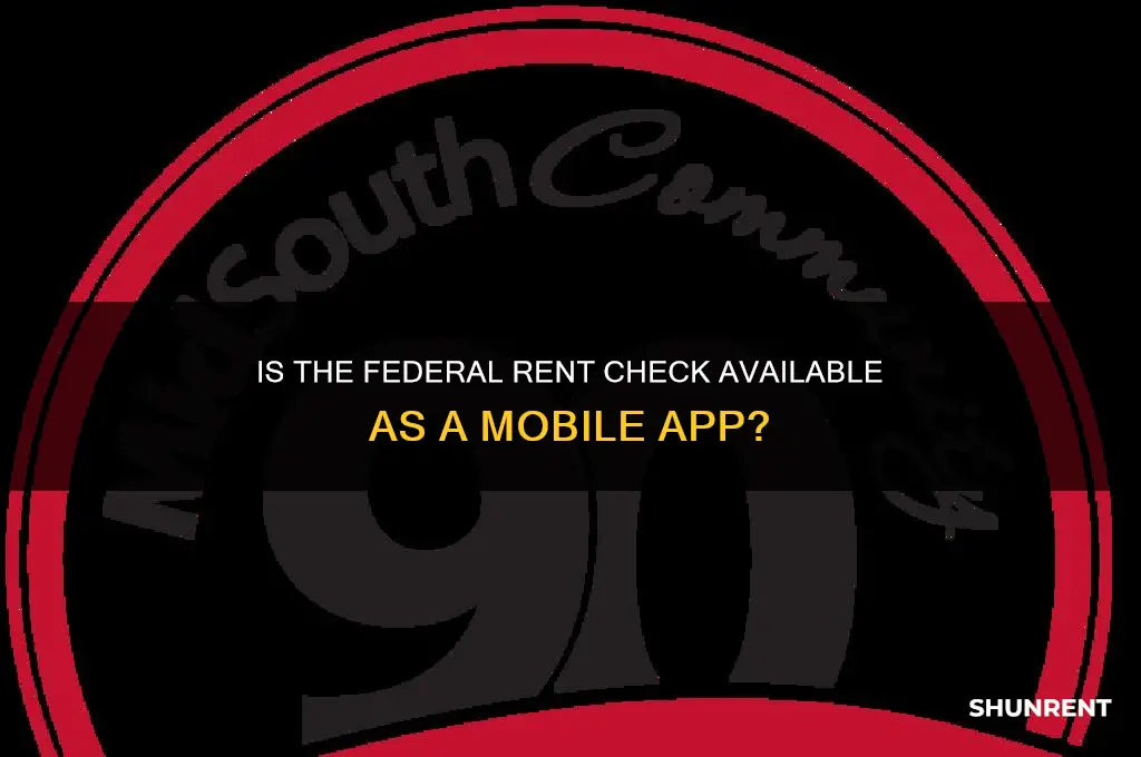 is the federal rent check a app