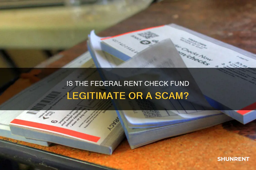is the federal rent check fund payments a scam