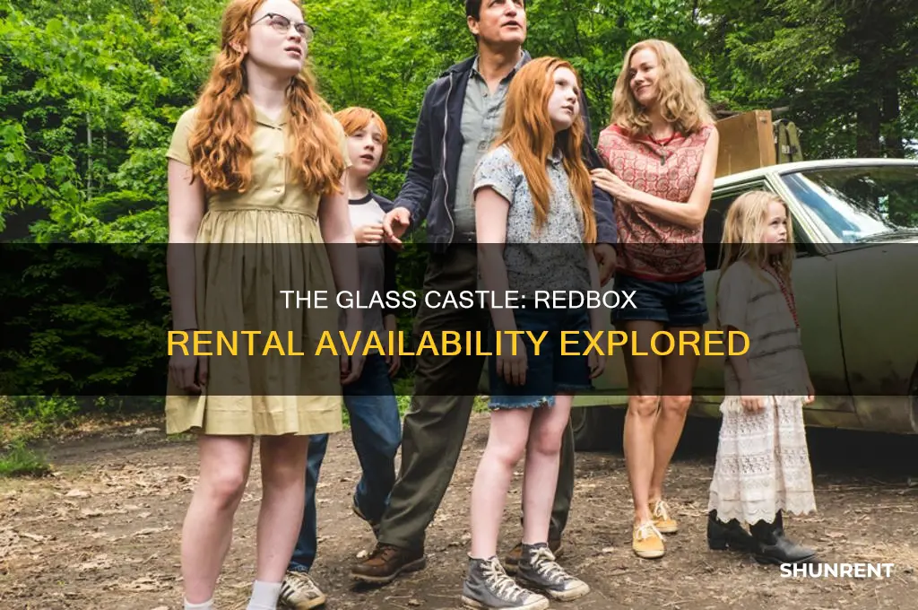 is the glass castle available to rent on redbox