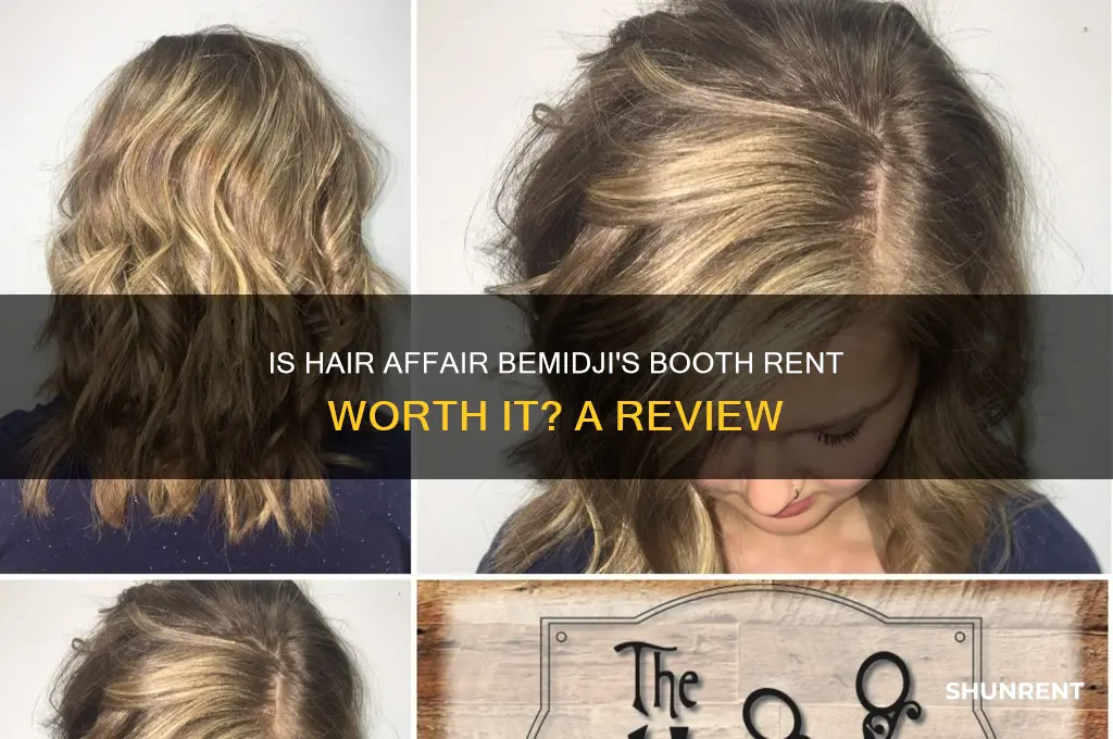 is the hair affair bemidji booth rent