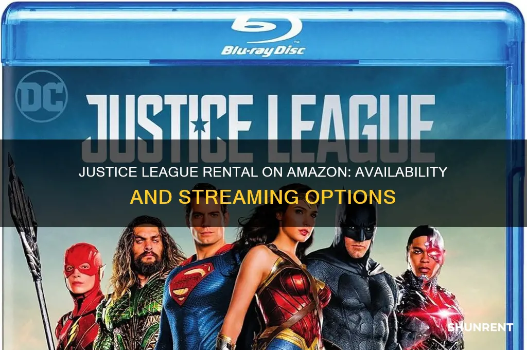 is the justice league available for rent on amazon