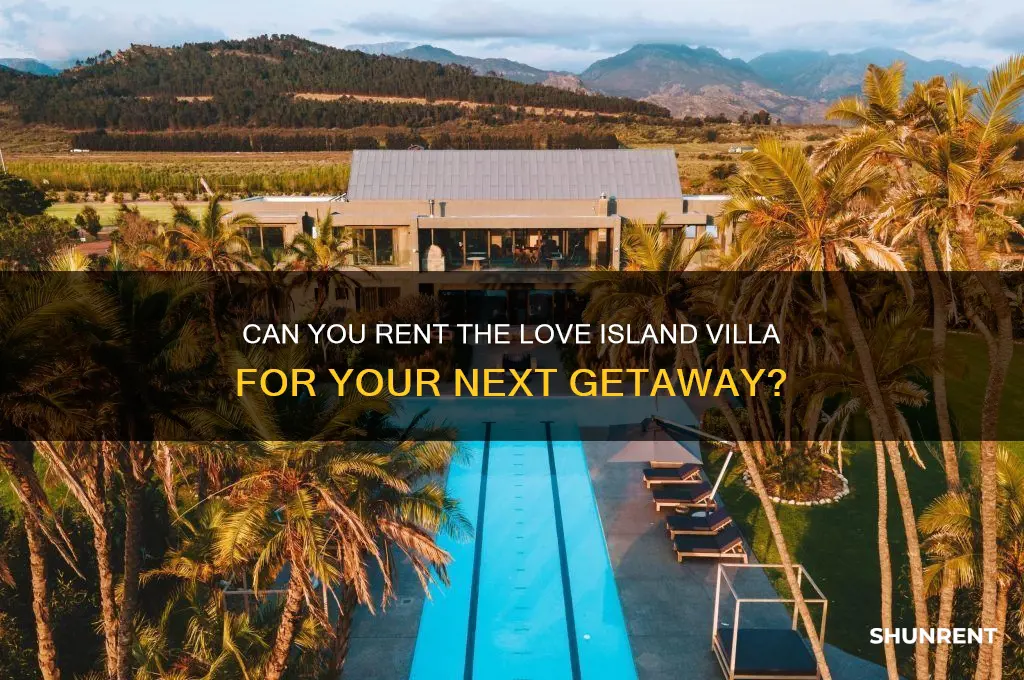 is the love island villa available to rent