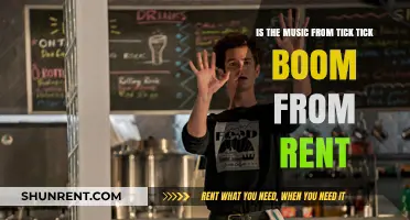 Tick, Tick... Boom! and Rent: Musical Connections Explored