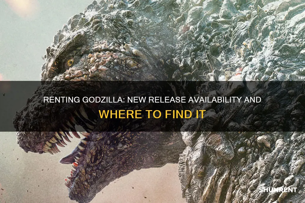 is the new godzilla out to rent