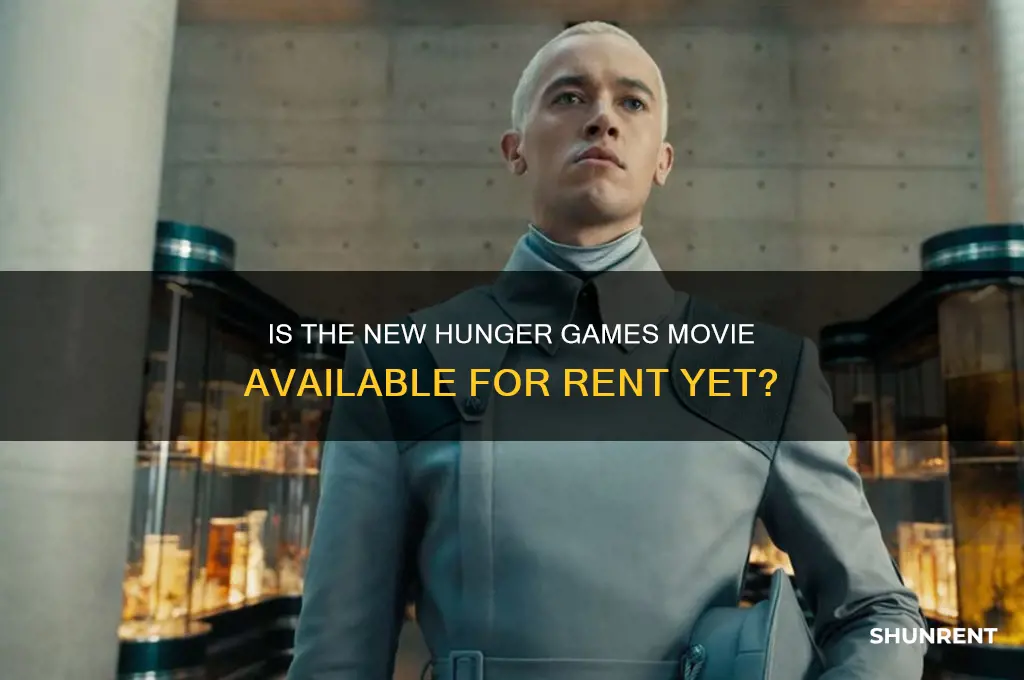 is the new hunger games available to rent