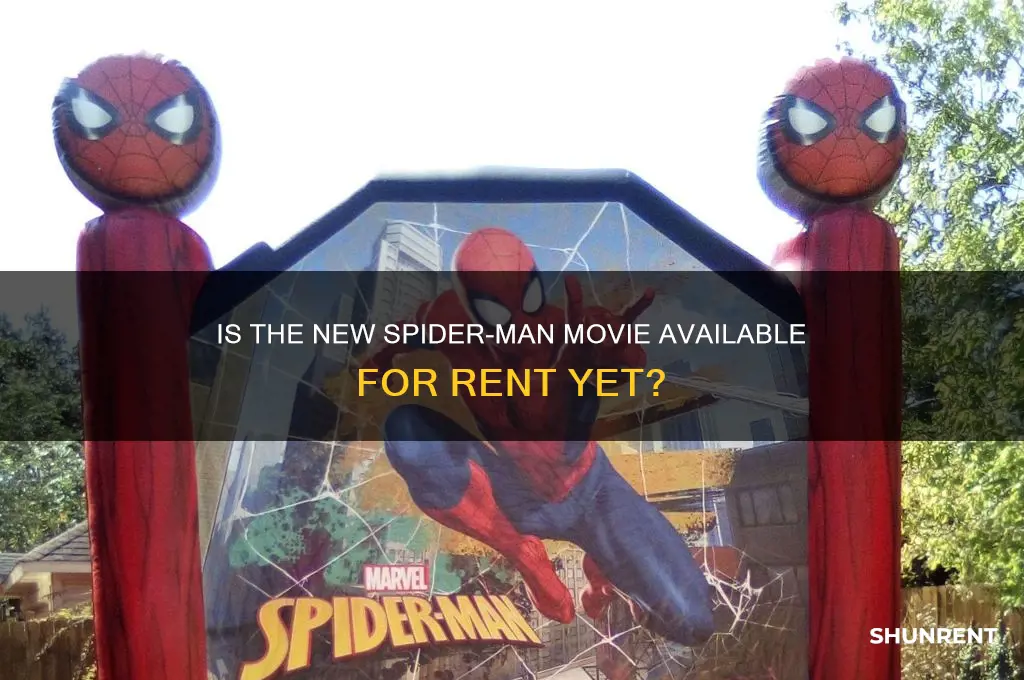 is the new spiderman available to rent