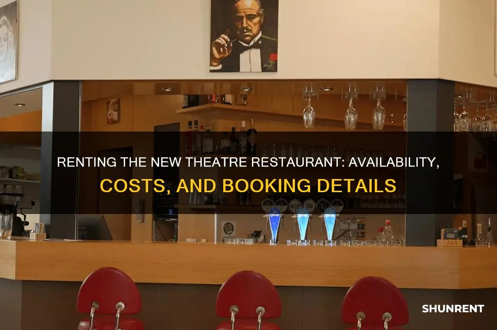 is the new theatre restaurant available to rent