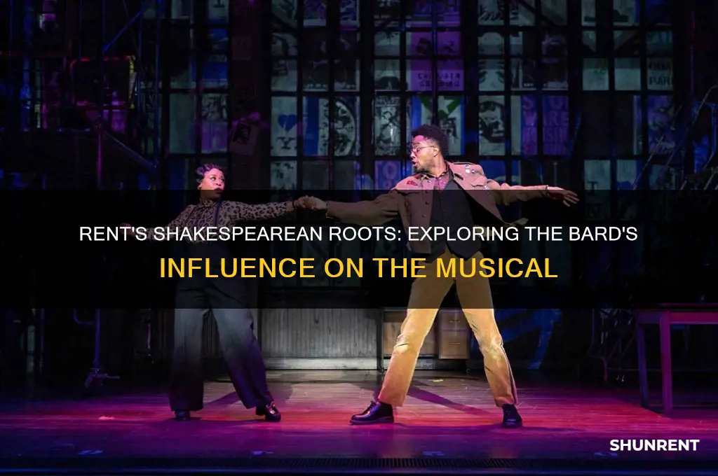 is the play rent based on shakespeare