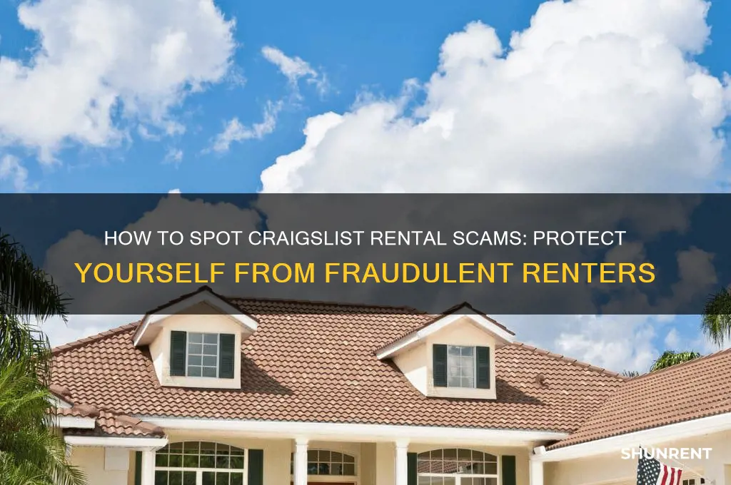 is the potential renter a scammer on craigslist