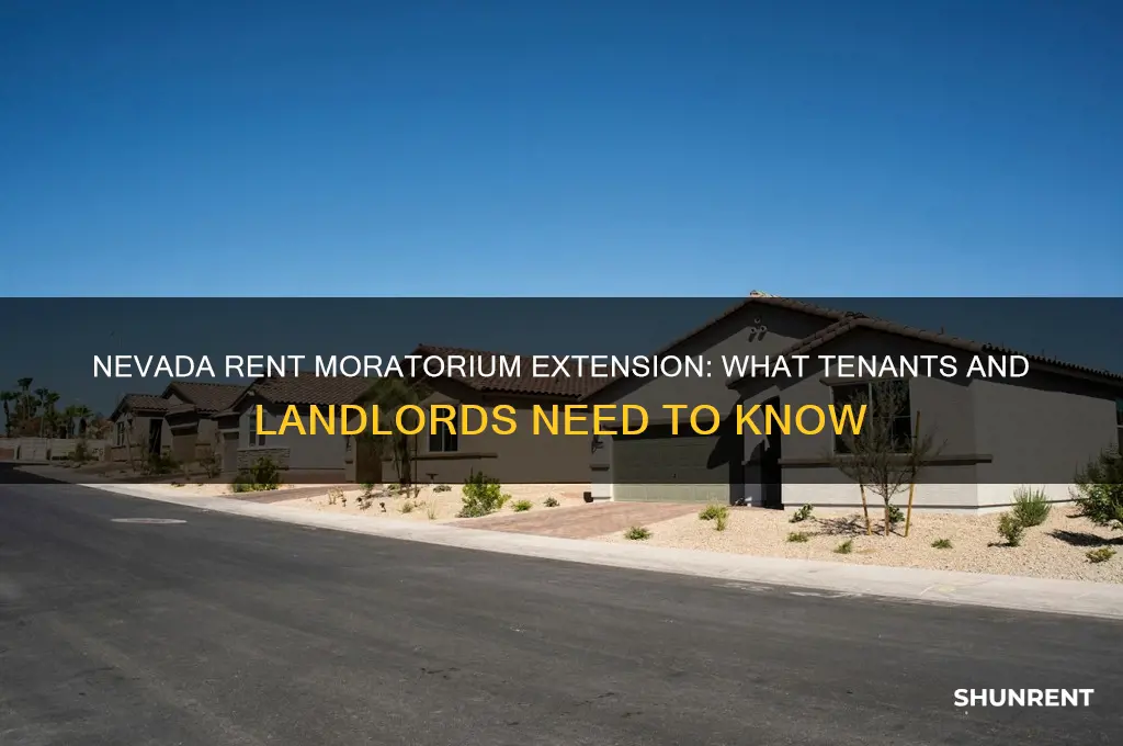 is the rent moratorium extended in nevada