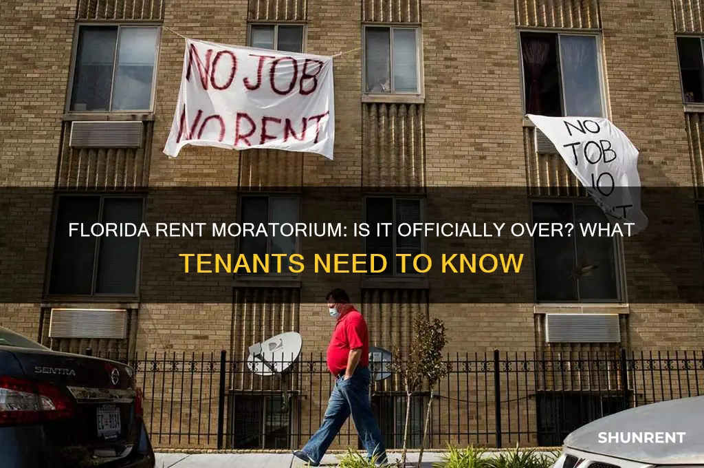 is the rent moratorium over in florida