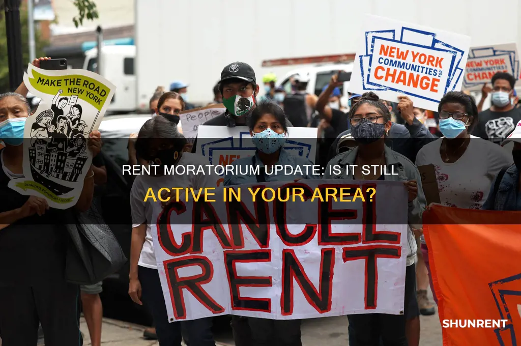 is the rent moratorium still in effect