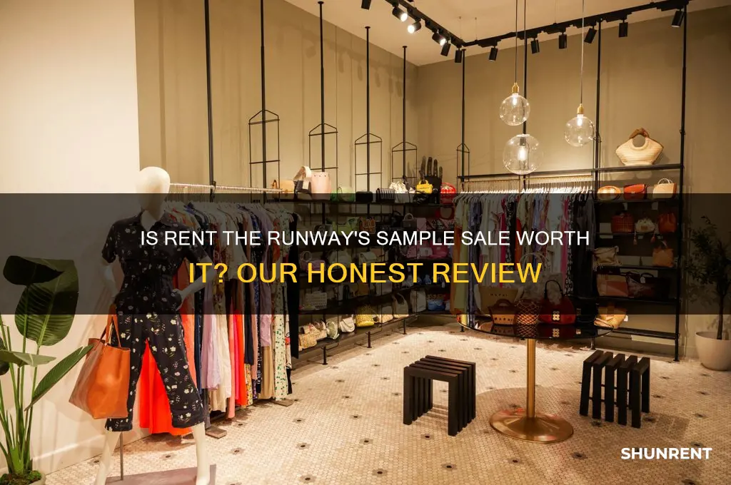 is the rent the runway sample sale good