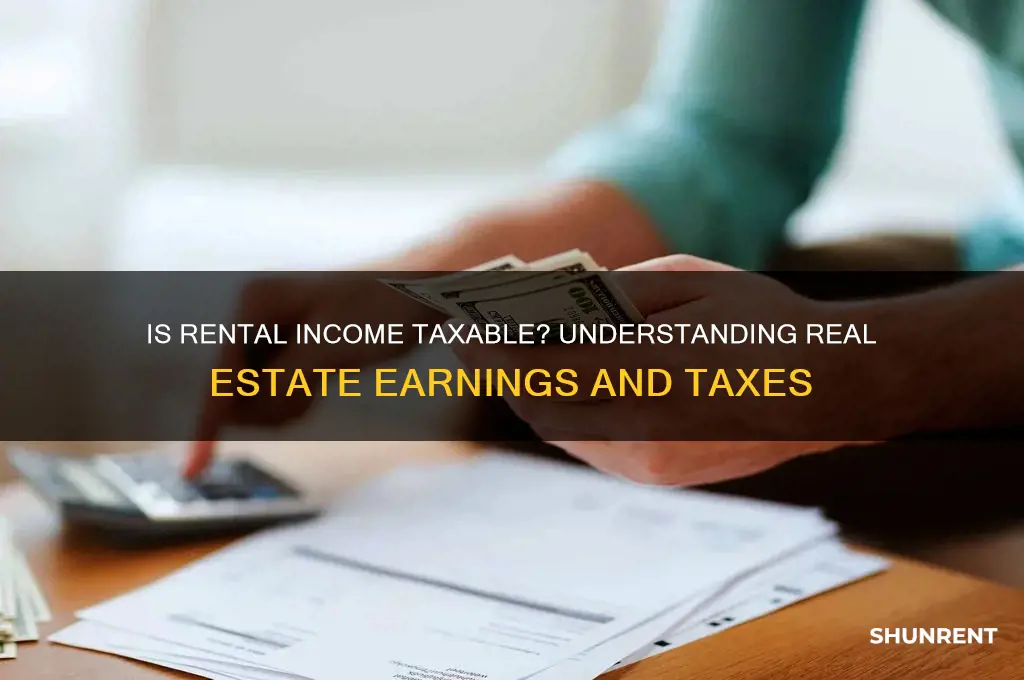 is the rent you earn from realestate taxed