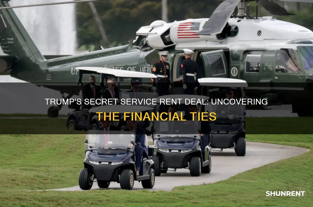 is the secret service renting from trump