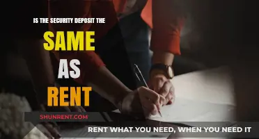 Security Deposits: What's the Difference with Rent?