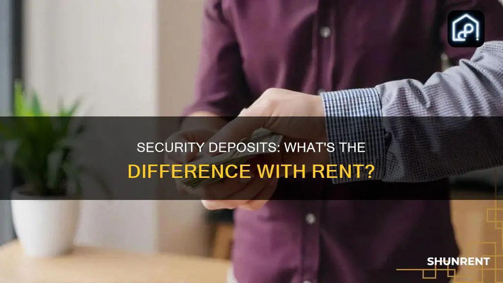 is the security deposit the same as rent