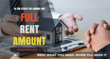 Is Star Tax Demanding Full Rent? Understanding the Requirements