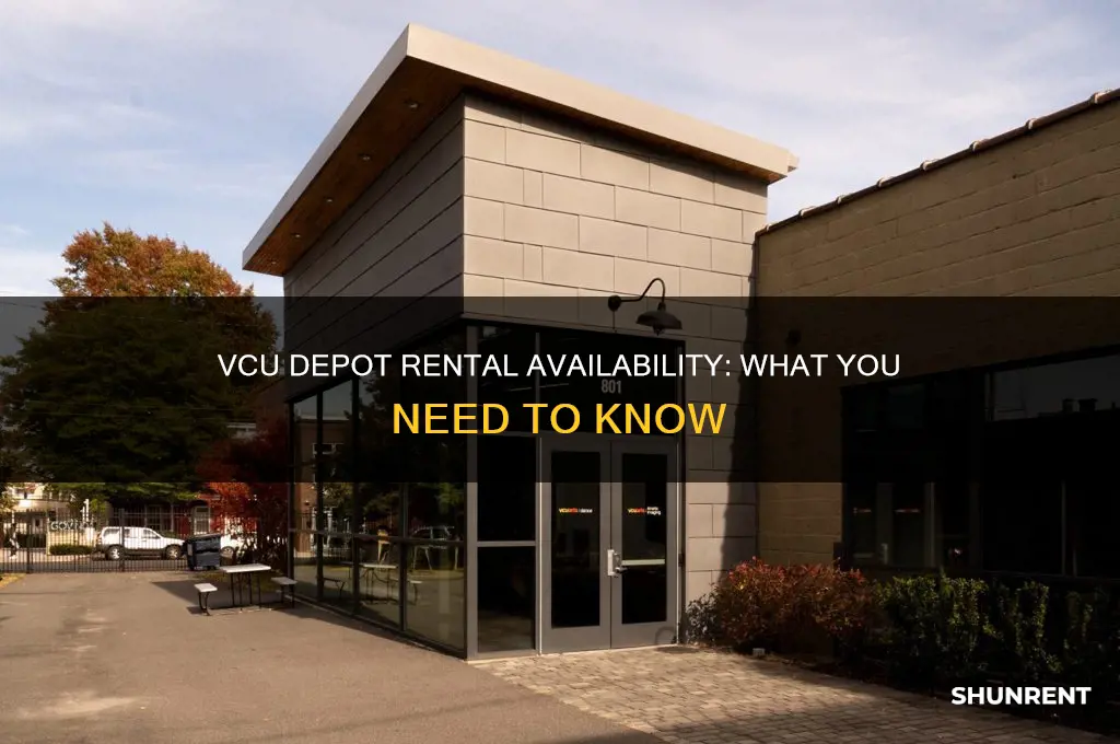 is the vcu depot available for rent