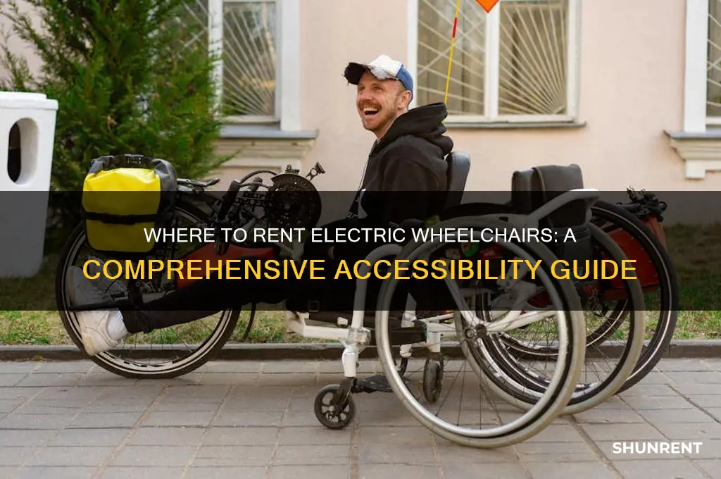 is ther anywher that rents electric wheel chairs