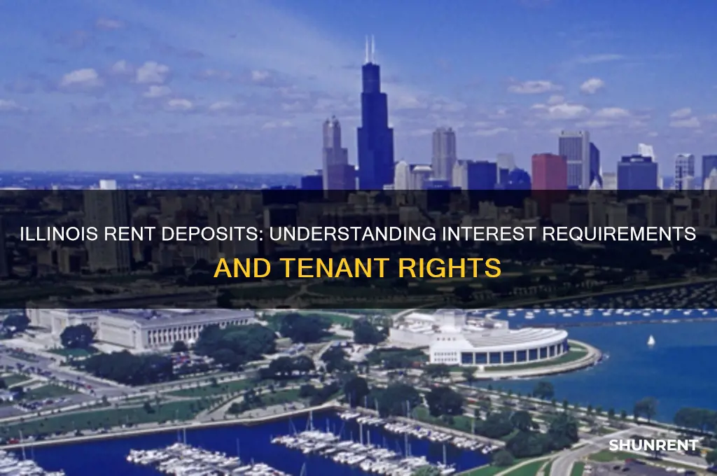 is ther interest in illinois on rent deposit