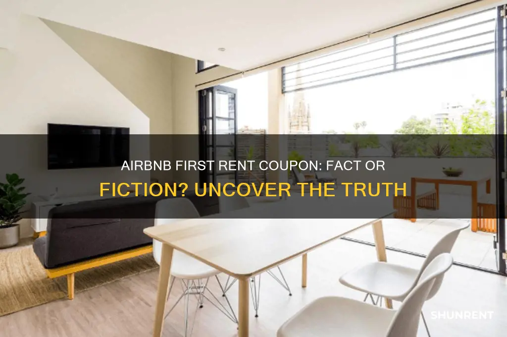 is there a coupon with first rent with airbnb