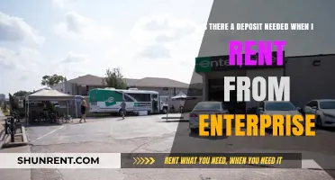 Do You Need a Deposit to Rent from Enterprise?