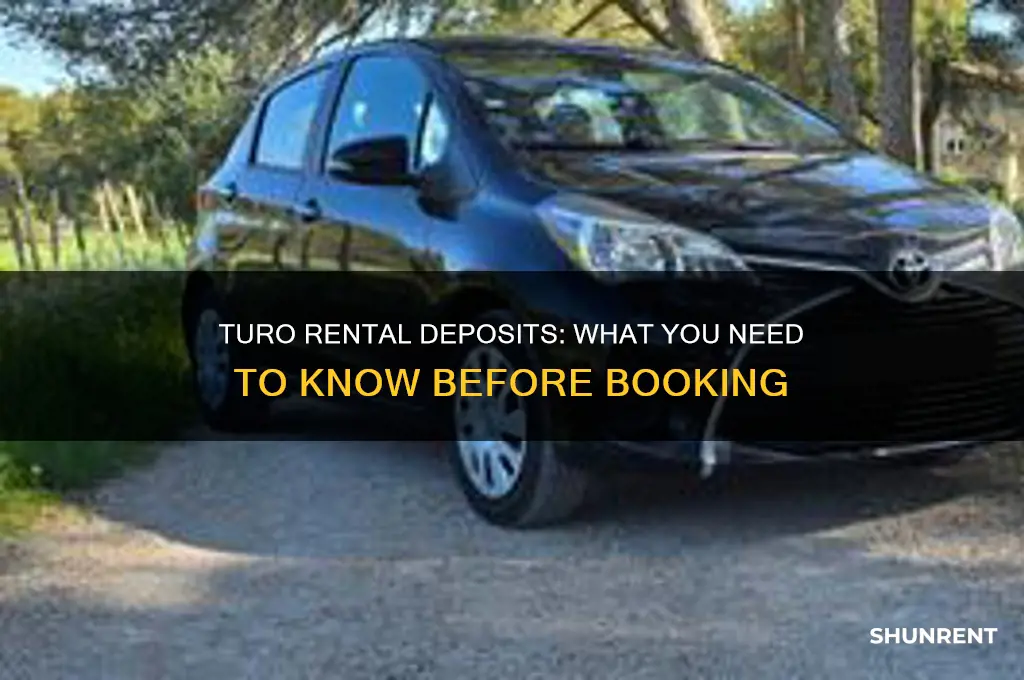 is there a deposit when you rent from turo
