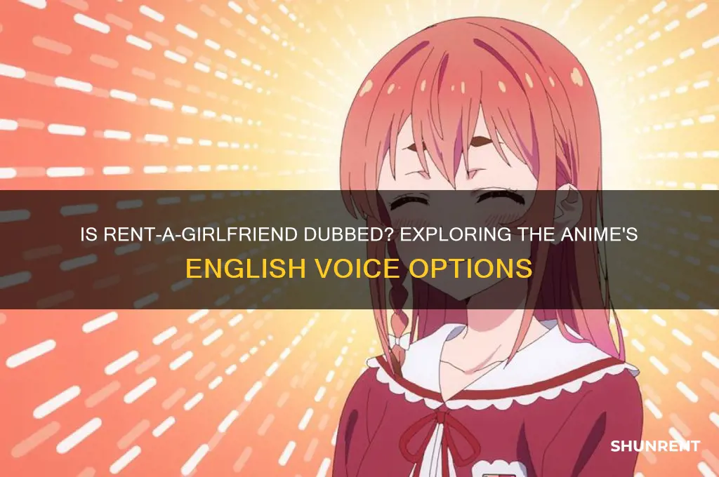 is there a dub for rent a girlfriend