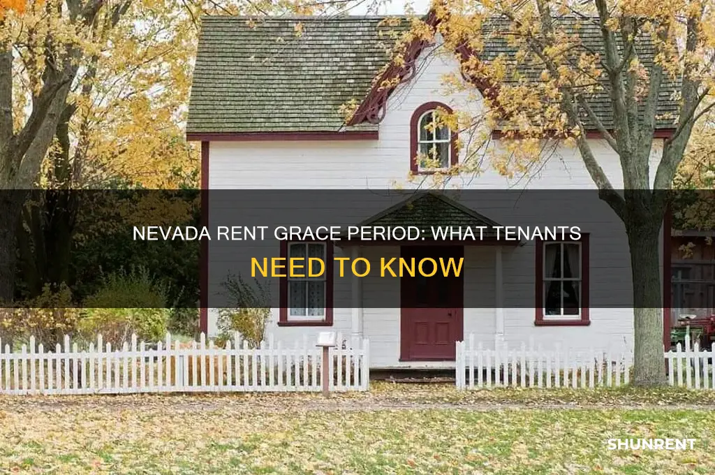 is there a grace period for rent in nevada