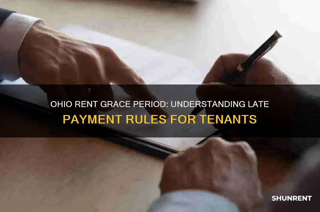 is there a grace period for rent in ohio