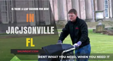 Rent a Leaf Vacuum in Jacksonville, FL: Your Guide