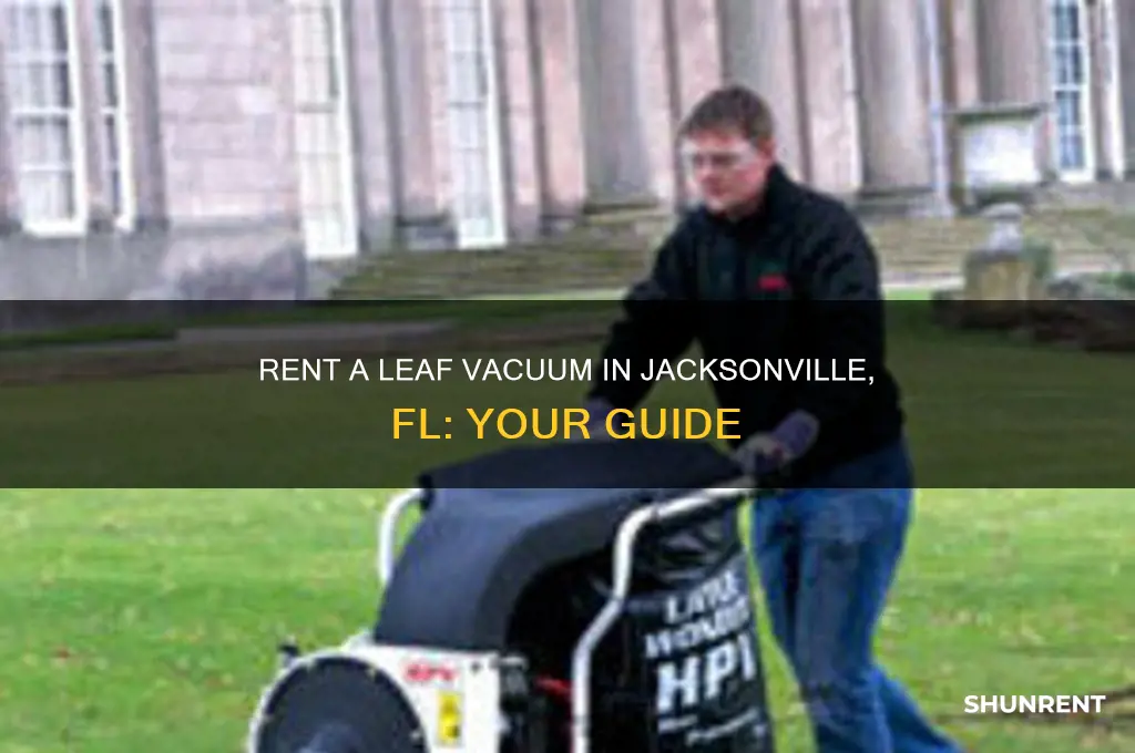 is there a leaf vacuum for rent in jacjsonville fl