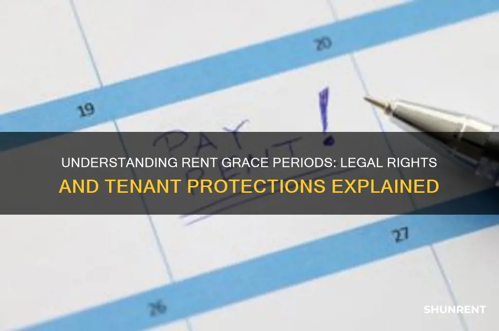 is there a legal grace peroid for rent