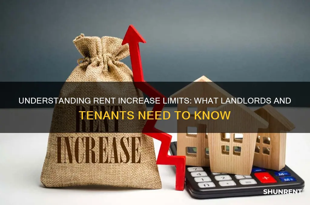 is there a limit on raising rent