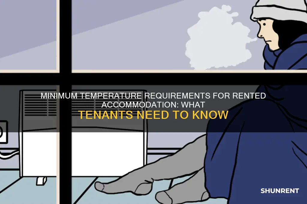 is there a minimum temperature required for rented accommodation