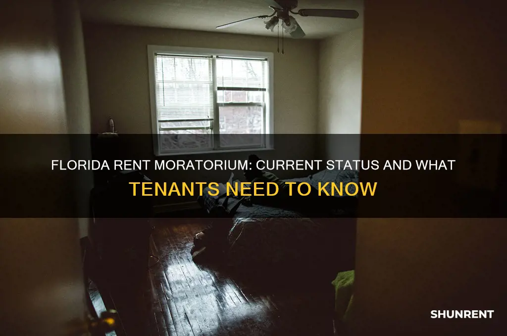 is there a moratorium on rent in florida