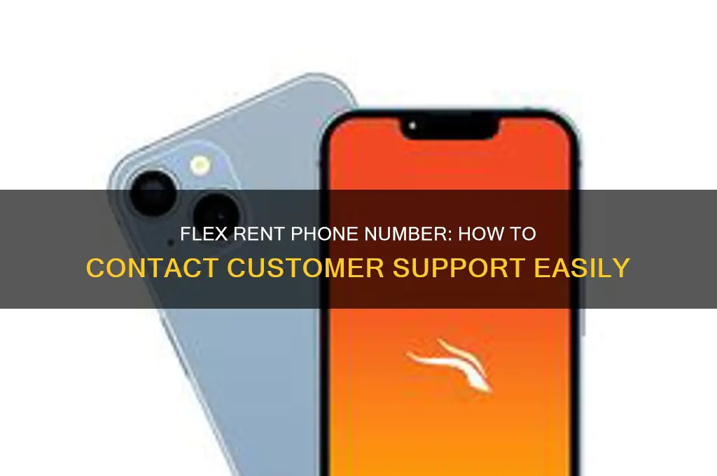 is there a phone number for flex rent