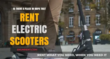 Napa Electric Scooter Rentals: Where to Find and Ride