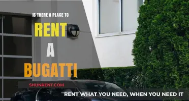 Renting a Bugatti: Where to Find This Luxury Supercar
