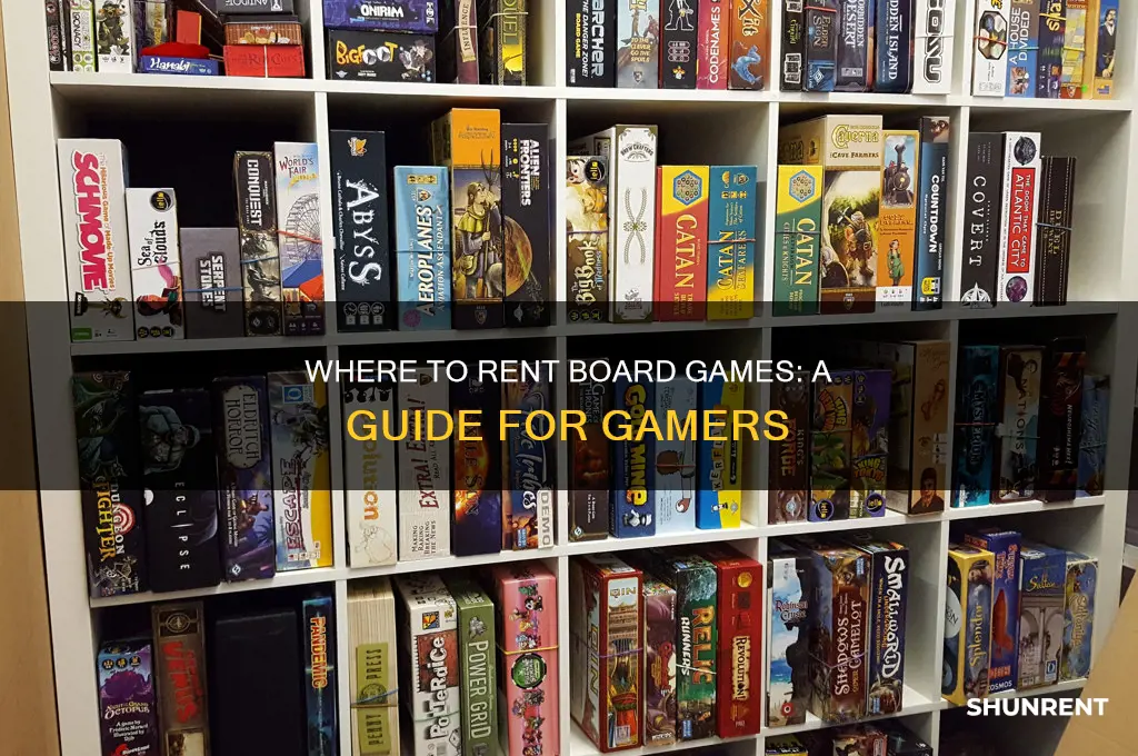 is there a place to rent board games