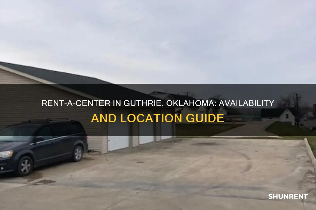 is there a rent a center in guthrie oklahoma